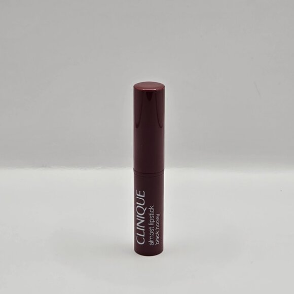 Clinique Almost Lipstick Black Honey Mini 0.04 oz 1.2 g Sheer Lightweight New - Picture 2 of 11